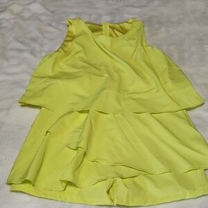 Lime Green Women's Skort
